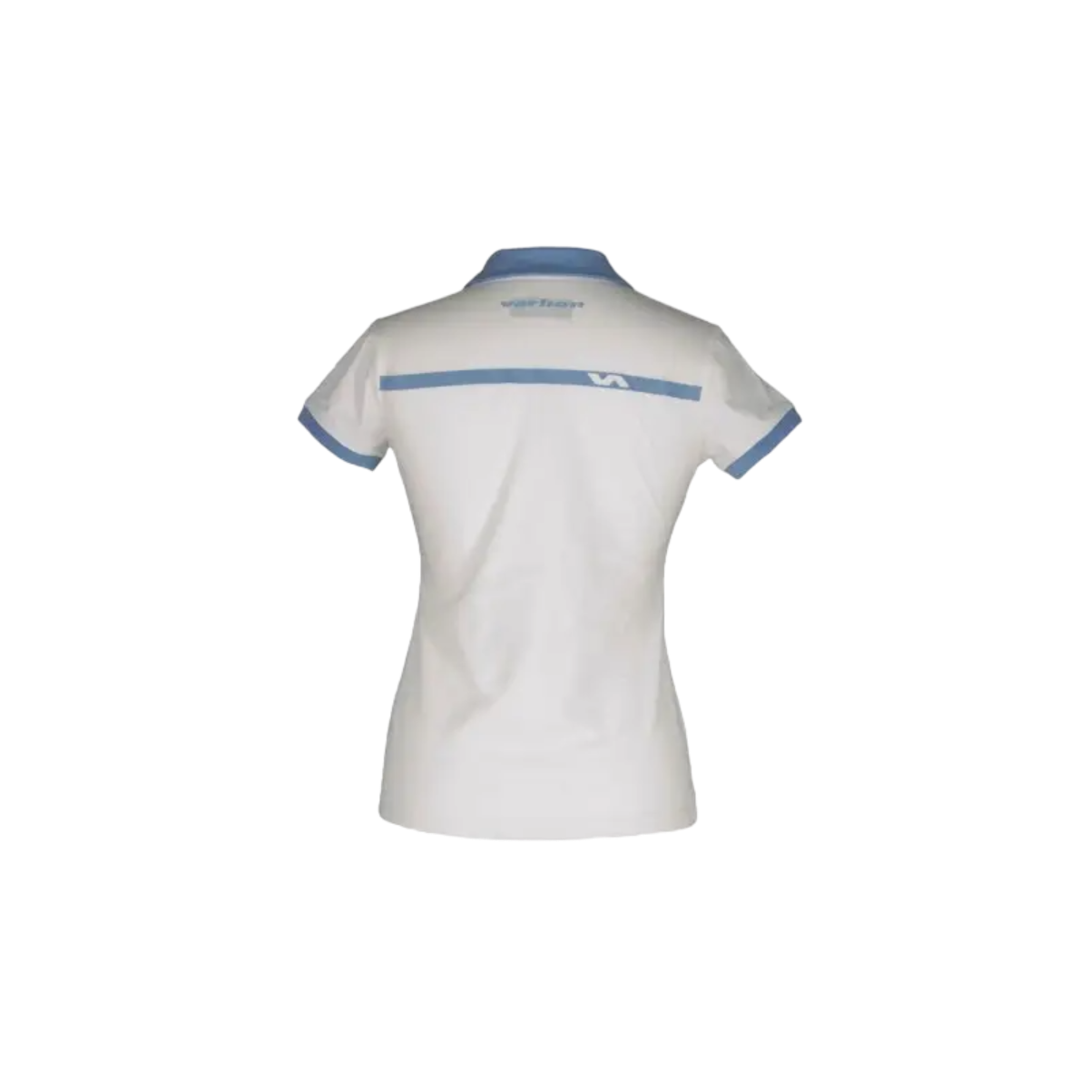 Top Varlion Mulher Branco e Azul