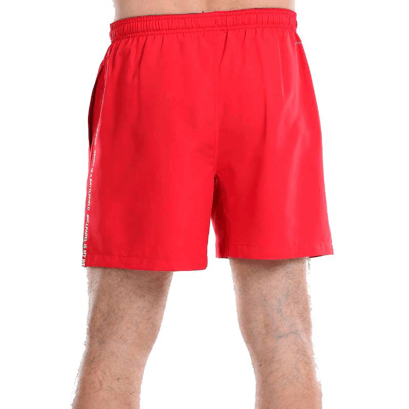 Pantalón corto Bullpadel Agnus Rojo