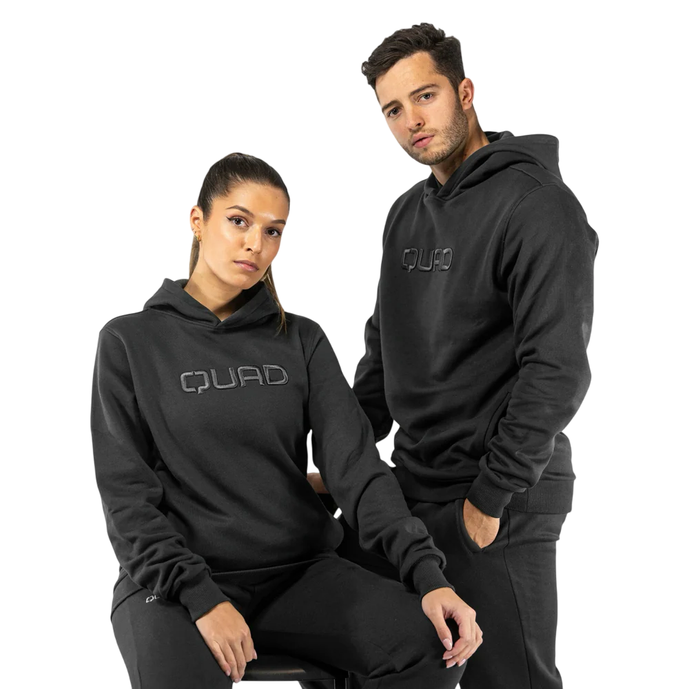 Hoodie Quad Signature Cinza