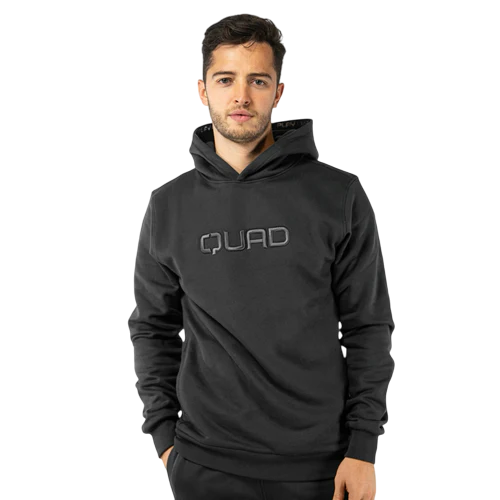 Hoodie Quad Signature Cinza