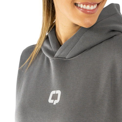 Hoodie Quad Stylish Cinza