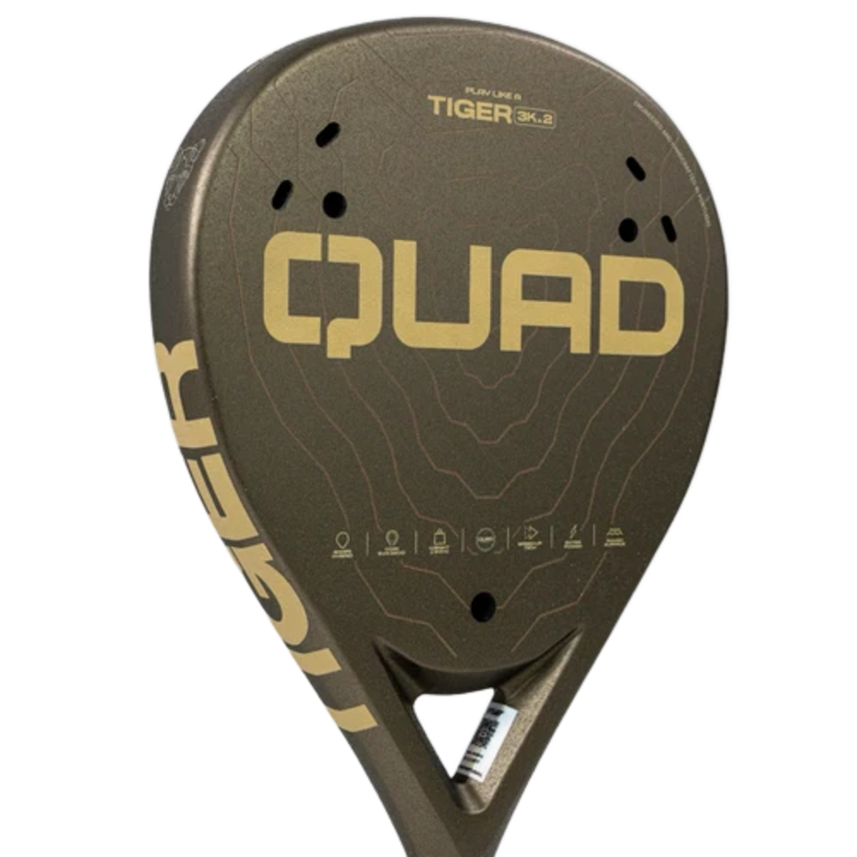 Raquete Quad Tiger 2026