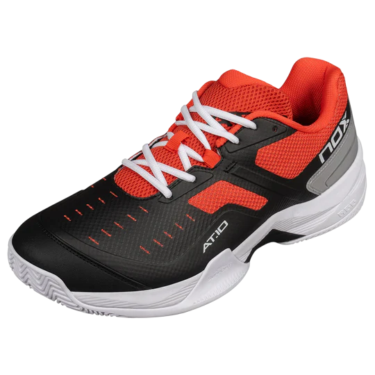 Sapatilha Nox AT10 Pro Preta e Vermelha