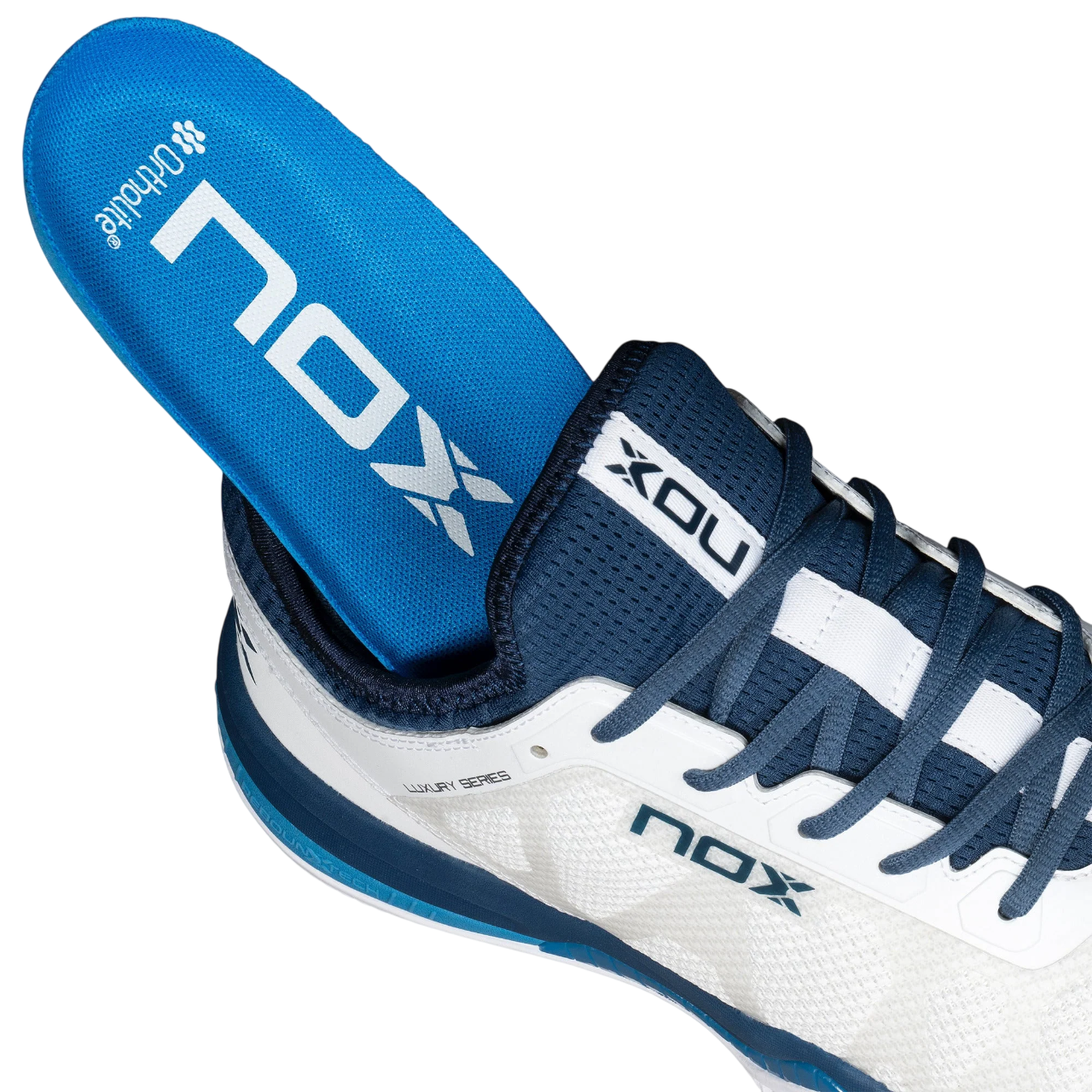 Sapatilha Nox Nerbo Branca e Azul