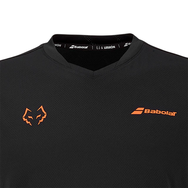Tshirt Babolat Juan Lebron Preta
