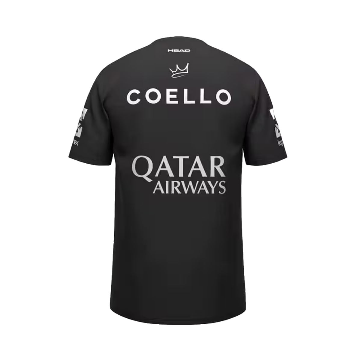 HEAD ARTURO COELLO Black SS26 (Camiseta Oficial) 2/7