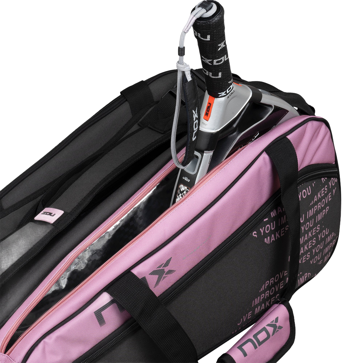 Saco Nox Street Series Grey/Pink